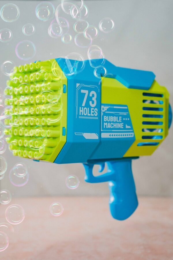 Pistola de burbujas